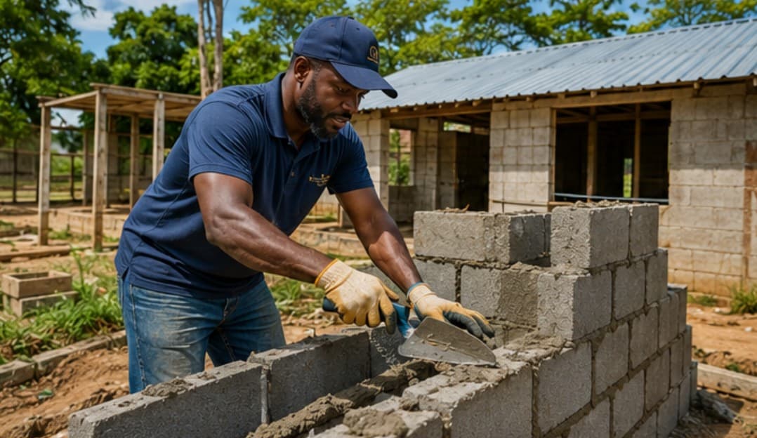 Building materials for community support